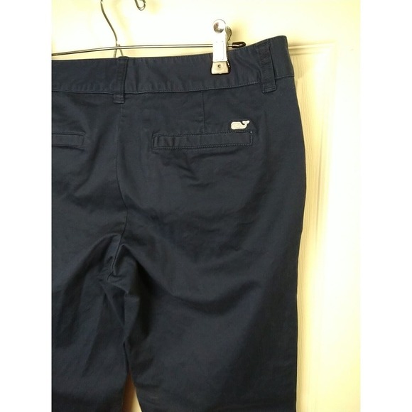 vineyard vines by shep ianblue Cropped Capri Flat Pocket Pants. Size 6 - Picture 10 of 11